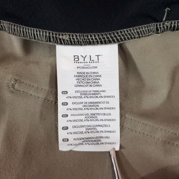 BYLT Mens Size 31 Everyday Pants 2.0 Slim Fit Fawn Stretch - Picture 10 of 13